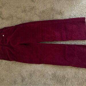brixton Burgundy Corduroy Pants